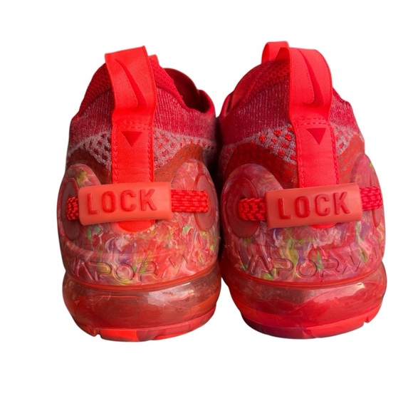 Nike Air VaporMax 2020 Flyknit Team Red Men’s Size 10.5 - Picture 4 of 7